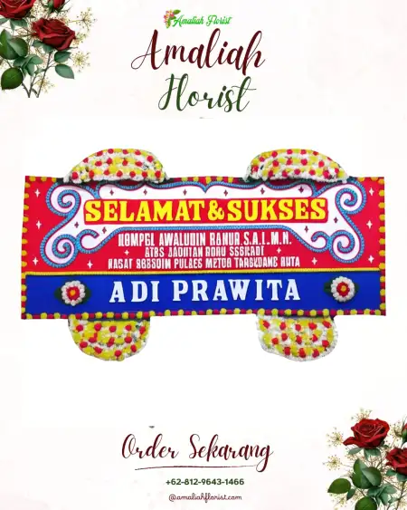 Papan Bunga Ucapan Selamat Kudadepa